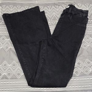 Good American The Power Stretch Pullon Flare Jeans Size Large